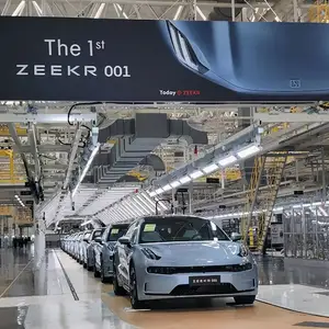 Geely Zeekr 001 2024, 2023, новый Электромобиль, 272Hp Edition, спортивные новые энергетические автомобили, для взрослых, zeekr 001you, сделано в Китае