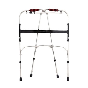Stainless Steel Walking Aid Folding Rehabilitation Cane Non Slip Four Legged Assistive Handrail For <b>Elderly</b> - Product Image 2