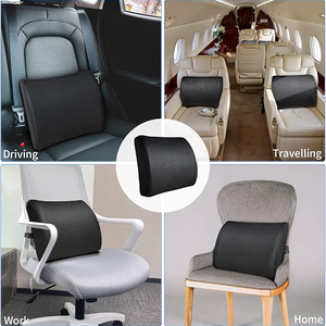 Cuscino <span class=keywords><strong>di</strong></span> supporto lombare in Memory Foam per alleviare il dolore alla <span class=keywords><strong>schiena</strong></span> sulla <span class=keywords><strong>sedia</strong></span> da <span class=keywords><strong>ufficio</strong></span> o sul seggiolino auto - Product Image 4