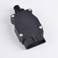 Boîtier de connecteur mâle OBD2 16 broches pour prise de diagnostic automobile