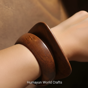 Bracelets en bois personnalisables à la mode pour les filles et les femmes pour les festivals de fête - Product Image 1