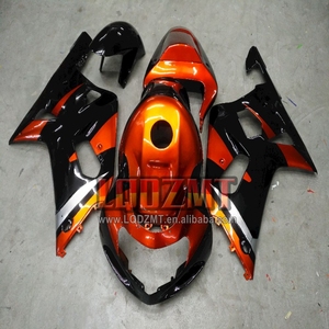 Cuerpo de inyección para SUZUKI 600 GSXR <span class=keywords><strong>750</strong></span> <span class=keywords><strong>2001</strong></span> K1 naranja stock GSXR600 01 02 03 135No.9 GSXR-600 GSXR750 2002 2003 Carenado - Product Image 4