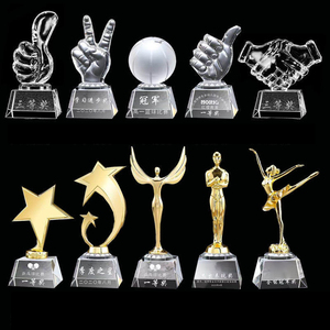 Premio su Base acrilica a forma di fiamma trofei acrilici medaglie in metallo medaglie medaglie personalizzate trofeo commerciale personalizzato medaglie e placche - Product Image 3