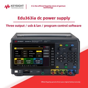 Factory Keysight Smart Essentials Power Supply Model EDU36311A 90W Triple Output 7\" Display USB/LAN for Test Instruments - Product Image 2