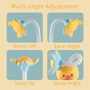 Juguete de Ducha para Baño con Forma de Patito de Plástico ABS, Divertido Rociador para Bañera para Niños, Marca Union World, Edades 0-13 - Product Image 4