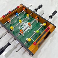 Vente d'usine 19 pouces Mini Table de sport d'intérieur de table de football pour enfants Jouets éducatifs-Bois et acier inoxydable à partir de 3 ans