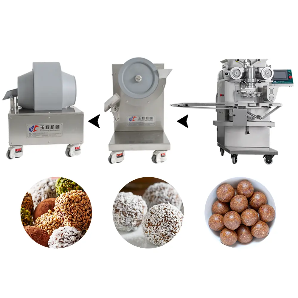 Customizable Stainless Steel Single Stuffing Date Balls Maker Encrusting Machine For Sale