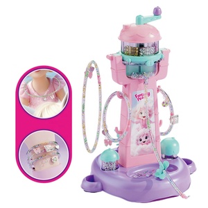 Kits de fabricación de joyas artísticas y artesanales para niños, collar hecho a mano DIY, estación de fabricación de pulseras, cuentas de cristal, máquina para hacer pulseras, juguete - Product Image 1