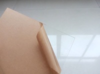 Feuille acrylique PMMA transparente, résistante à l'huile et à la chaleur, épaisseur et dimensions personnalisables