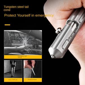 Bolígrafo de Aleación de Titanio PioneerEDC, Rompevidrios, Materiales Resistentes a la Oxidación, Herramienta Táctica Personalizable, Multifuncional, Ligero, Bolígrafo EDC - Product Image 4