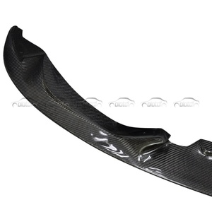 Carbon Fiber 3D Design Style Front Bumper Lip Chin Spoiler Splitter for BMW F80 <b>M3</b> F82 F83 M4 - Product Image 6
