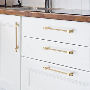 Poignée de tiroir réglable en laiton antique massif pour porte de placard, armoire et <span class=keywords><strong>commode</strong></span> (prix fabricant) - Product Image 2