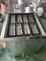Brique de glace de bloc d'acier inoxydable de production commerciale à bas prix faisant la machine 1 tonne 3T fabricant de bloc de glace