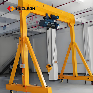 NUCLEON thương hiệu tùy chỉnh 3m Khoảng điện Palăng nâng 1 tấn 2 tấn 3 tấn 5 tấn di chuyển di động giàn cần cẩu - Product Image 5