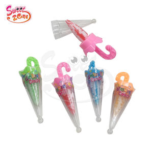 Vente chaude manufturer coloré fruité Sucette <span class=keywords><strong>parapluie</strong></span> forme jouet bonbons - Product Image 3
