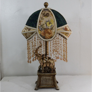 Bắc Âu cổ điển khách sạn phong cách bảng đèn đương đại sang trọng nhựa trang trí cổ đèn bàn với bóng râm AC điện E26 bóng đèn cơ sở - Product Image 3