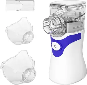 Compacte Draagbare Trillende Ultrasone Mesh Vernevelaar Inhalator Verstuiver Ademhaling Oplaadbare Mesh Vernevelaar Voor Baby 'S Volwassen