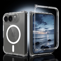 Coque transparente anti-jaunissement 2,0 mm pour iPhone 18 Fold, compatible avec la charge magnétique sans fil, vente en gros en vrac