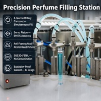 Pompe péristaltique automatique de haute précision pour le remplissage de parfums, service professionnel complet