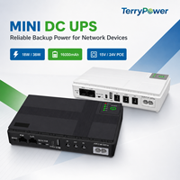 Mini UPS DC 16000mAh 18W/36W avec POE 15V/24V pour routeur, CCTV, modem et systèmes de sécurité