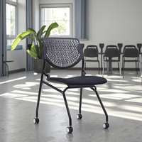 Chaise de formation de bureau à roulettes empilable pivotante pour salle de classe universitaire, étudiants, réunion moderne, best-seller, garantie 3 ans
