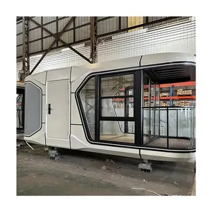 Space Capsule Movable Homes Foldable Mobile Prefab House Container Tiny Prefabricated Houses