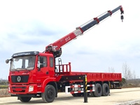 Camion benne Dongfeng 14 tonnes avec grue de levage, grue télescopique hydraulique 14 tonnes