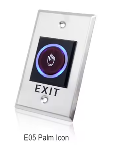 E05 No dokunmatik kızılötesi temassız kapı çıkış düğmesi erişim kontrolü kapı açma düğmesi - Product Image 3