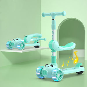 Haute qualité pliant trois roues enfants Scooter léger en aluminium Kickboard avec PU roues jouet pour enfants - Product Image 2