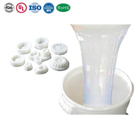 Silicona Líquida de Curado Platino 1:1, Grado Alimenticio LSR, Transparente, Alta Elasticidad, para Hacer Moldes de Pasteles, Chocolate y Manualidades