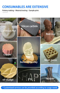 เครื่องพิมพ์ดินเหนียว 3 มิติ Antinsky ZCC4060 ขนาดการพิมพ์ 400 มม.*400 มม.*600 มม. สะดวกสบาย ขนาดเล็ก พิมพ์ดินเหนียว พิมพ์คอนกรีต เครื่องพิมพ์ 3 มิติ - Product Image 4