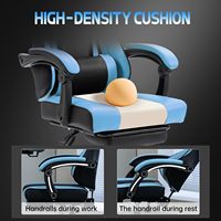 Fabrication de chaises de jeu Anji en Chine, chaise de jeu de bureau durable, Silla Gamer, chaise de jeu pour ordinateur de haute qualité avec repose-pieds