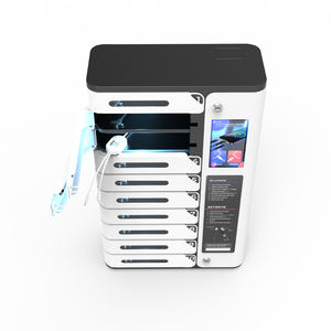 Caricabatterie Multifunzione Edizione <span class=keywords><strong>AMI</strong></span>, Armadietto di Ricarica per Telefoni a 10 Scomparti, Distributore Automatico di Ricarica Rapida - Product Image 2