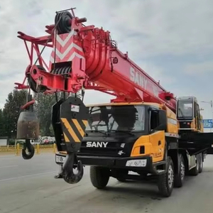 Grue mobile Sany d'occasion à bas prix, 90 tonnes, système hydraulique durable, excellent état, pour la construction, en vente - Product Image 1