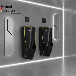 <span class=keywords><strong>Urinoir</strong></span> mural en céramique au design moderne, économiseur d'eau, pour salle de bain ou hôtel - Product Image 1