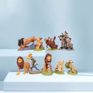 9 pezzi/set il <span class=keywords><strong>leone</strong></span> <span class=keywords><strong>re</strong></span> dei film di cartone animato Action Figure collezione di giocattoli modello in PVC figurina bambola ornamenti regalo - Product Image 2