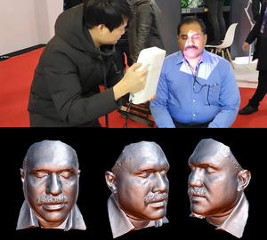 Düşük maliyetli flaşsız taşınabilir <span class=keywords><strong>3D</strong></span> tarayıcı insan vücudu heykel kültür kalıntı rezervasyon için hızlı tarama - Product Image 6