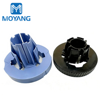MoYang CQ890-67042 Eje de husillo para cilindro de rollo de papel, varilla de alimentación y abrazadera de papel para impresora plotter HP T120 T520 T650 T730 T830