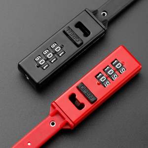 Serrure <span class=keywords><strong>de</strong></span> casque <span class=keywords><strong>de</strong></span> vélo à 3 chiffres combinaison fermeture éclair câble <span class=keywords><strong>de</strong></span> verrouillage électrique vélo Scooter moto antivol vélo serrure VTT <span class=keywords><strong>route</strong></span> - Product Image 1