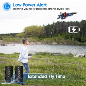 2.4G Foam <span class=keywords><strong>RC</strong></span> Flugzeug kämpfer Spielzeug Fernbedienung Stunt Drone Aircraft 360 Flip Altitude Hold Headless Mode Quadcopter mit Licht - Product Image 6