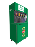 Distributeur Automatique de Bière Pression en Libre-Service, Machine à Bière Fraîche et Froide avec Fonctionnalité SDK