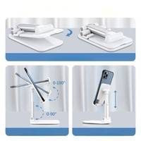 Nouveau support de téléphone ergonomique pliable de poche 2026, impression UV, sécurité, bureau, événementiel, cadeau pour les participants, ABS+PC, 0,5 kg