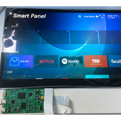 15.6" Android Portable Type C Monitor PV156FHM-T00 LCD Screen And Android 9.0 TYPE C Driver Board