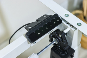 Moderno Simple Oficina Muebles para el hogar Altura eléctrica ajustable Pata DE LA MESA Juego de pie Marco de escritorio de la computadora para el ordenador portátil - Product Image 5