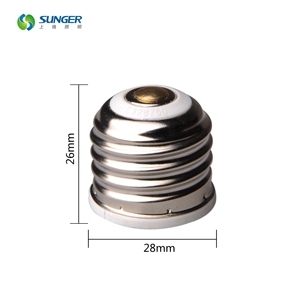 Cho <span class=keywords><strong>ul</strong></span> chứng nhận chất lượng cao nhựa vít phong cách giữ Đèn adapter <span class=keywords><strong>E12</strong></span> để E26 cho cả hai kích thước cơ sở - Product Image 5