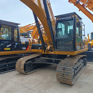 Buen estado excavadora original tipo oruga de segunda mano mediana-grande, Caterpillar 329DL certificado CE - Product Image 3