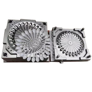 قالب حاوية مع غطاء مشترك على شكل دائرة ورقيقة مع صمام من النوع الذي يستخدم للدفء - Product Image 3