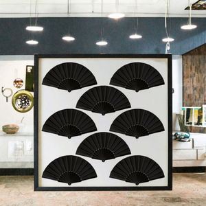 Abanicos de Mano Plegables de Plástico de 23 cm, Coloridos y Personalizados, Estilo Festivo para Mujeres, Accesorio de Juguete Modelo PS - Product Image 2