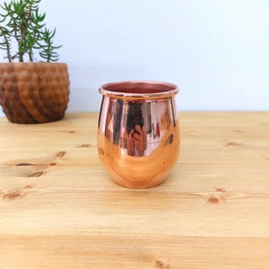 Taza de Cobre Hecha a Mano de Excelente Calidad con Diseño Grabado, Elegante Vajilla para Fiestas y Bodas, Disponible en Grandes Cantidades - Product Image 3