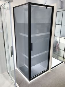 Cabina <span class=keywords><strong>de</strong></span> ducha cuadrada <span class=keywords><strong>de</strong></span> pivote negro Cabina <span class=keywords><strong>de</strong></span> ducha <span class=keywords><strong>de</strong></span> estilo moderno <span class=keywords><strong>para</strong></span> baños - Product Image 2